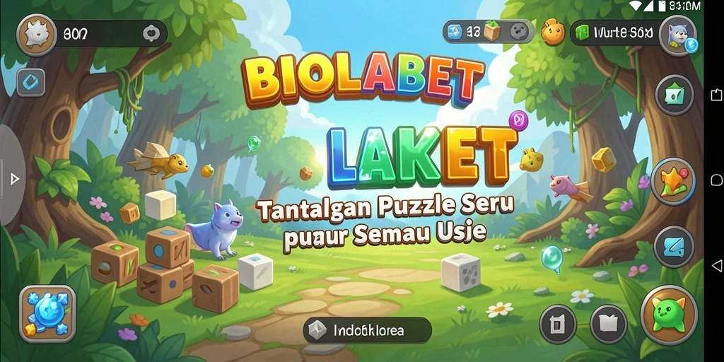 Screenshot gameplay BIOLABET yang menunjukkan keseruan tantangan Puzzle.