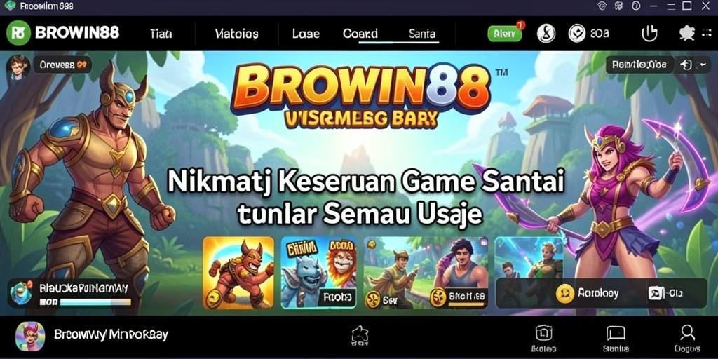 Screenshot gameplay BROWIN88 yang menyenangkan dan mengasyikkan.