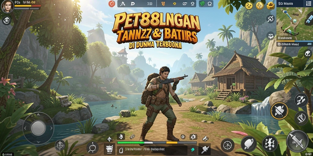 Tangkapan layar utama FC888 menunjukkan dunia terbuka yang luas dan indah.