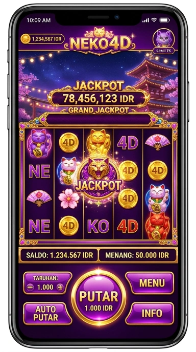 Halaman detail aplikasi dengan informasi lengkap dan versi terbaru di neko4d.